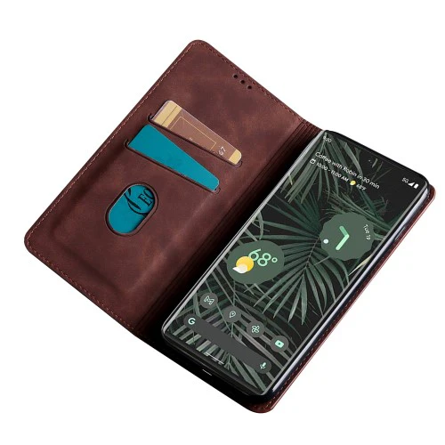 Google Pixel 6 Pro - Vintage Flip Case Hülle - Image 10