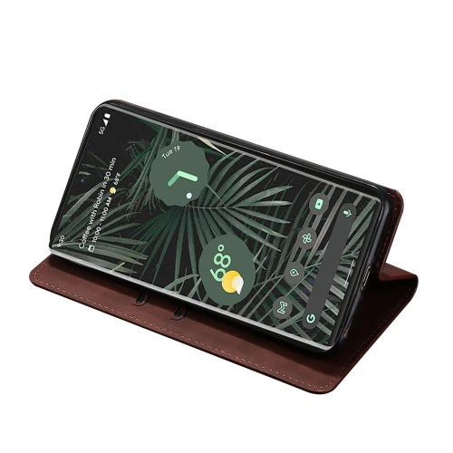 Google Pixel 6 Pro - Vintage Flip Case Hülle - Image 11