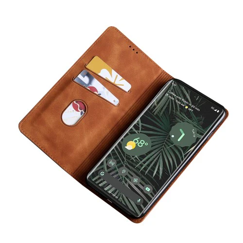 Google Pixel 6 Pro - Vintage Flip Case Hülle - Image 19