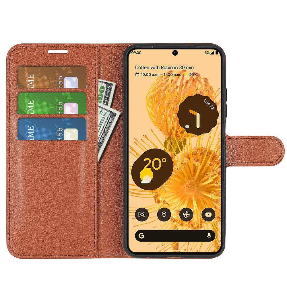 Google Pixel 7 - Leder Etui Hülle - Image 34