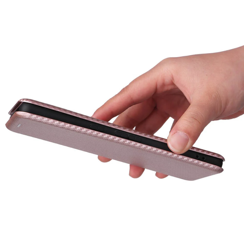 Google Pixel 7 Pro - Carbon Look Flip Case - Image 12