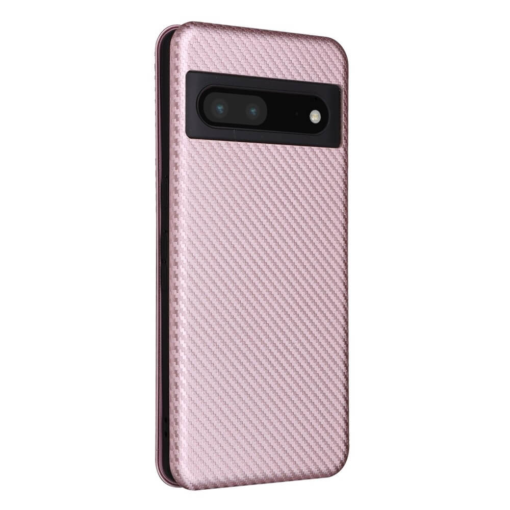 Google Pixel 7 Pro - Carbon Look Flip Case - Image 14