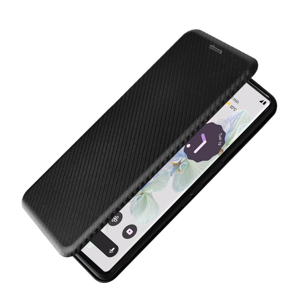 Google Pixel 7 Pro - Carbon Look Flip Case - Image 8