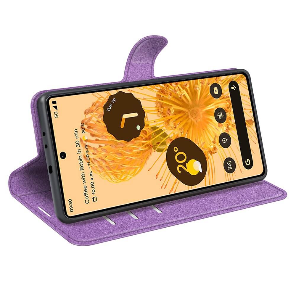 Google Pixel 7 Pro - Leder Etui Hülle - Image 41