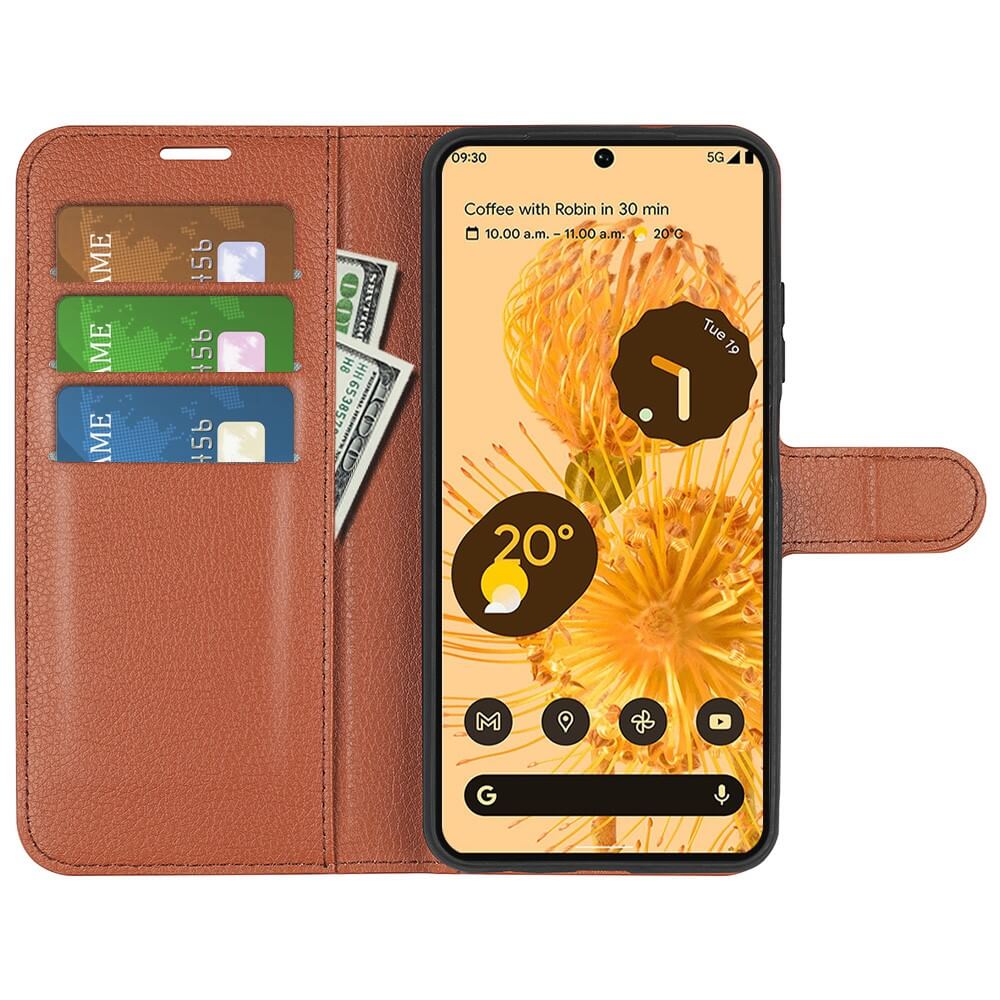 Google Pixel 7 Pro - Leder Etui Hülle - Image 44