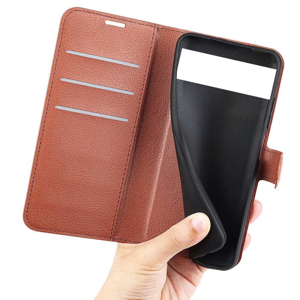 Google Pixel 7 Pro - Leder Etui Hülle - Image 45