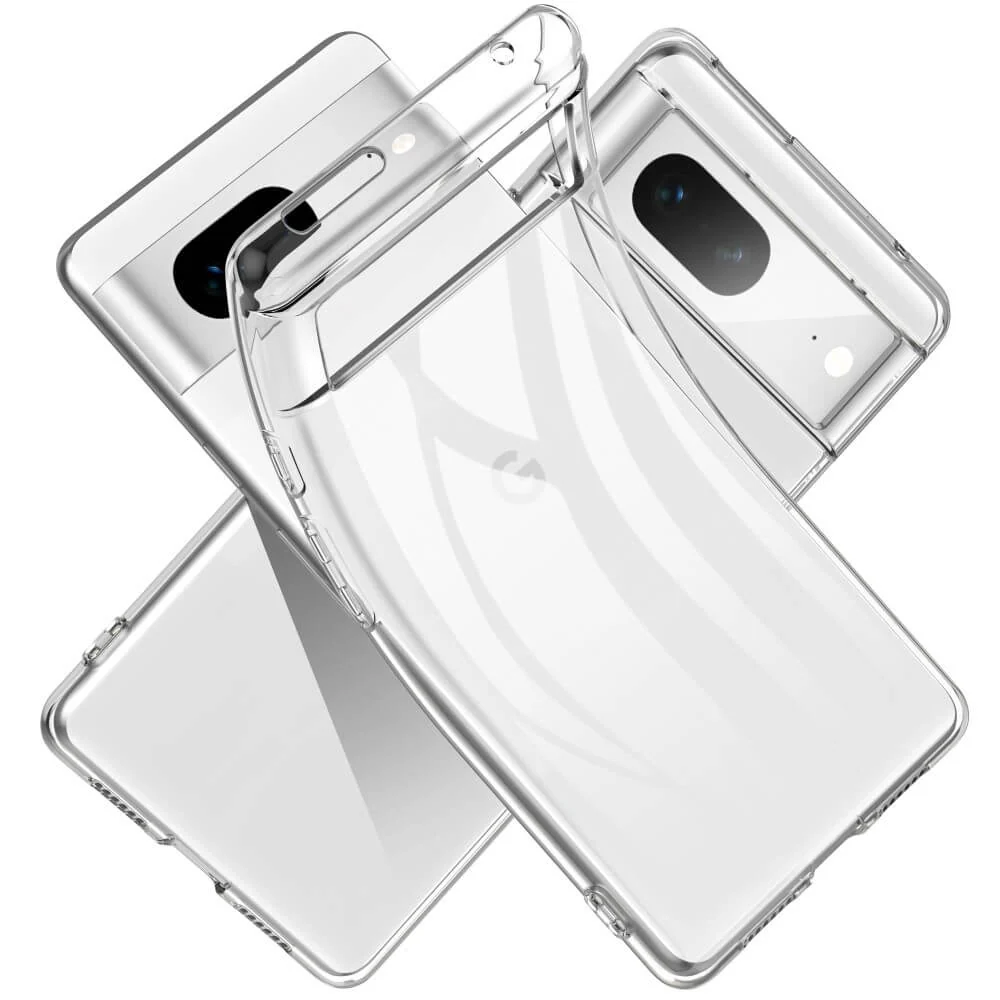 Google Pixel 7 - Silikon Gummi Hülle Transparent - Image 5