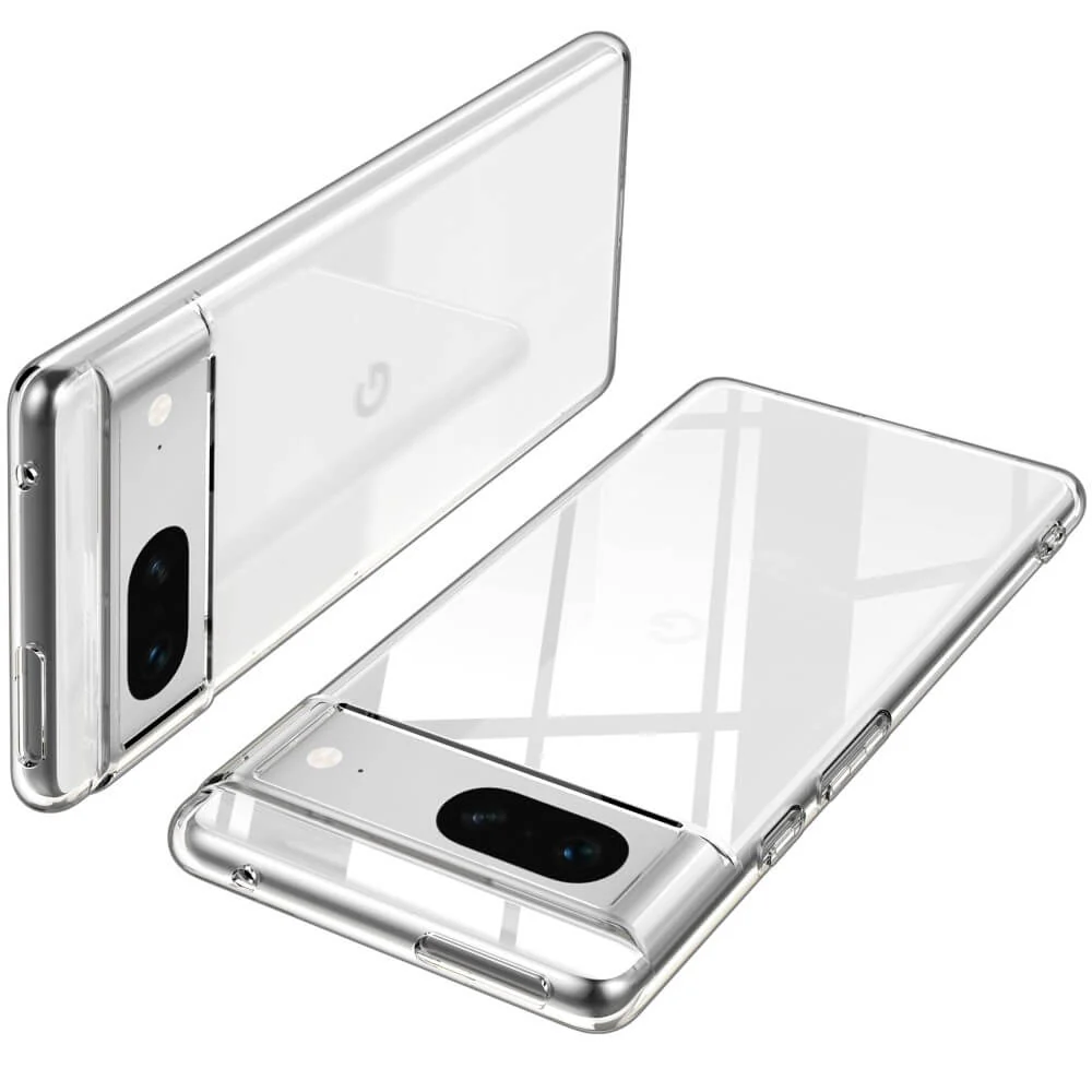 Google Pixel 7 - Silikon Gummi Hülle Transparent - Image 6