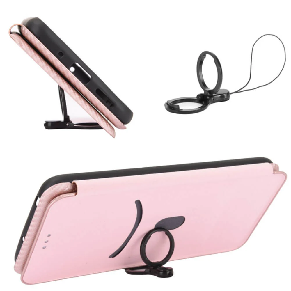 Google Pixel 7a - Carbon Look Flip Case - Image 12