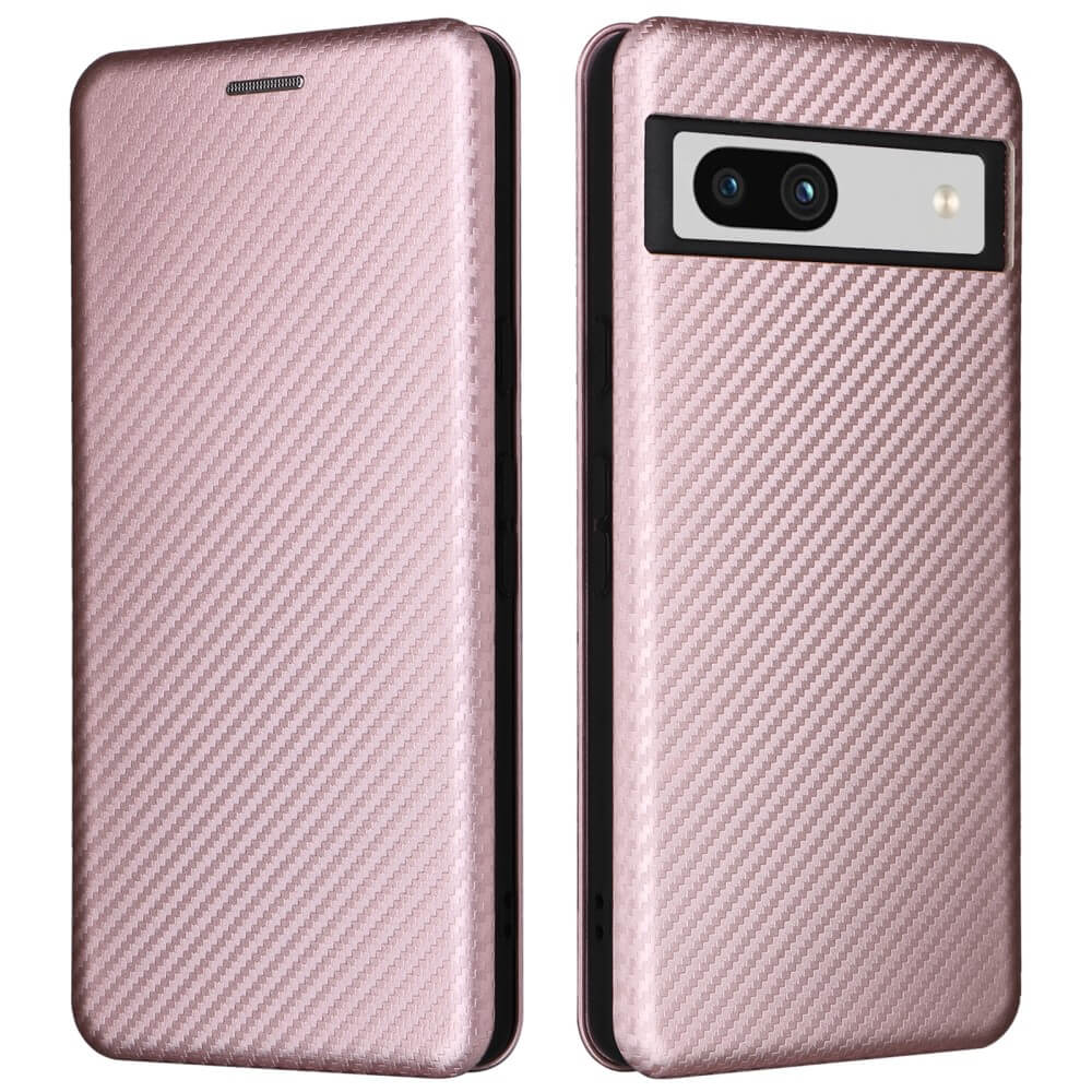 Google Pixel 7a - Carbon Look Flip Case - Image 16