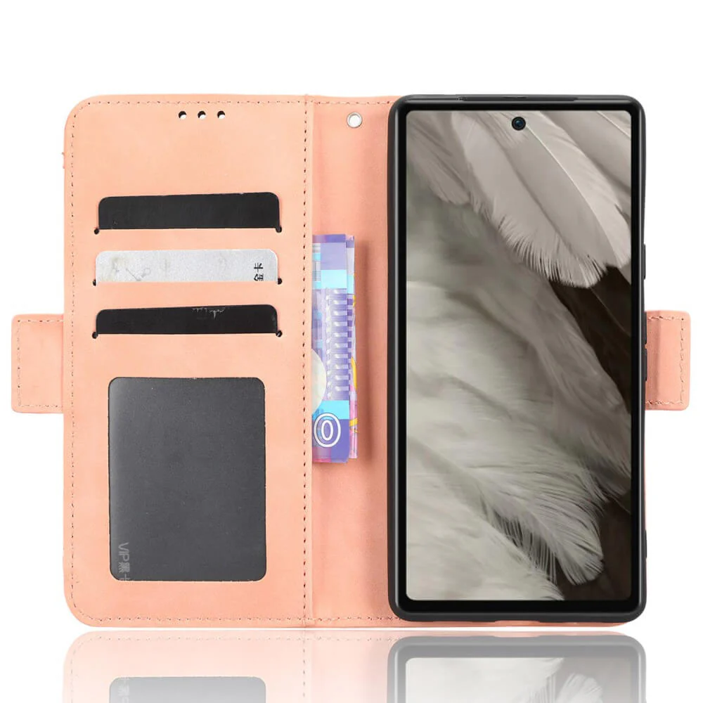 Google Pixel 7a - Etui Mit Vielen Kartenfächer - Image 11