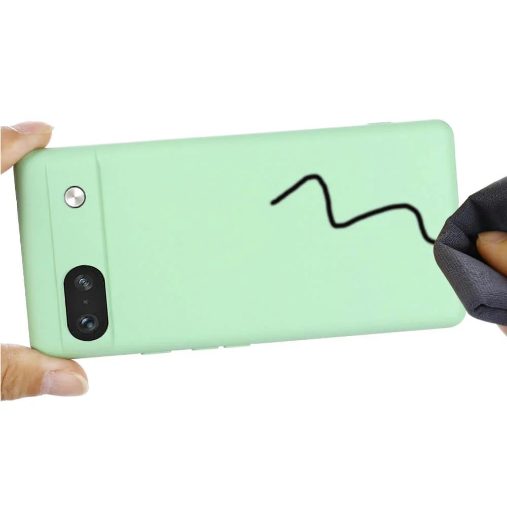 Google Pixel 7a - Silikon Gummi Hülle - Image 10