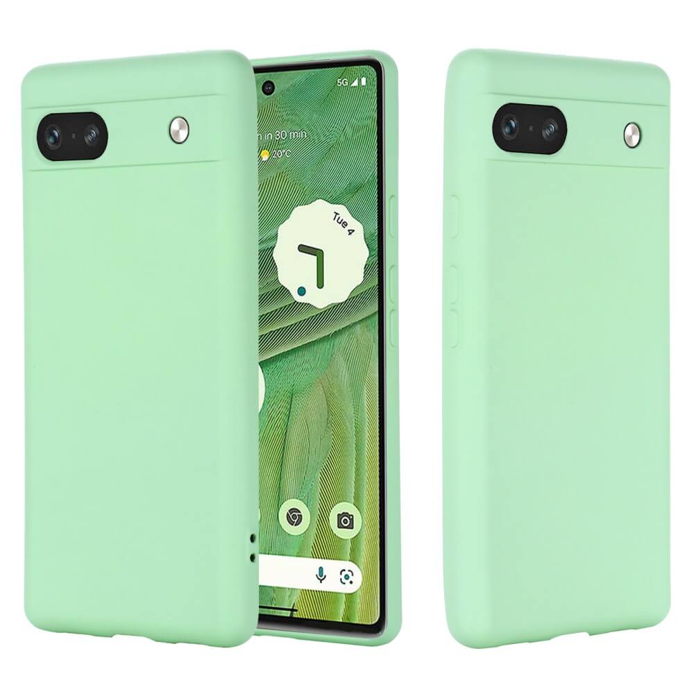 Google Pixel 7a - Silikon Gummi Hülle - Image 11