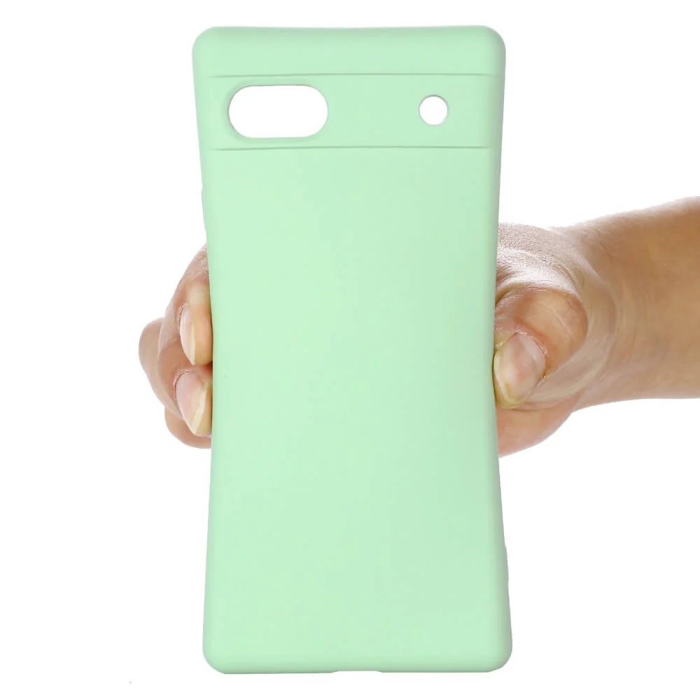 Google Pixel 7a - Silikon Gummi Hülle - Image 12