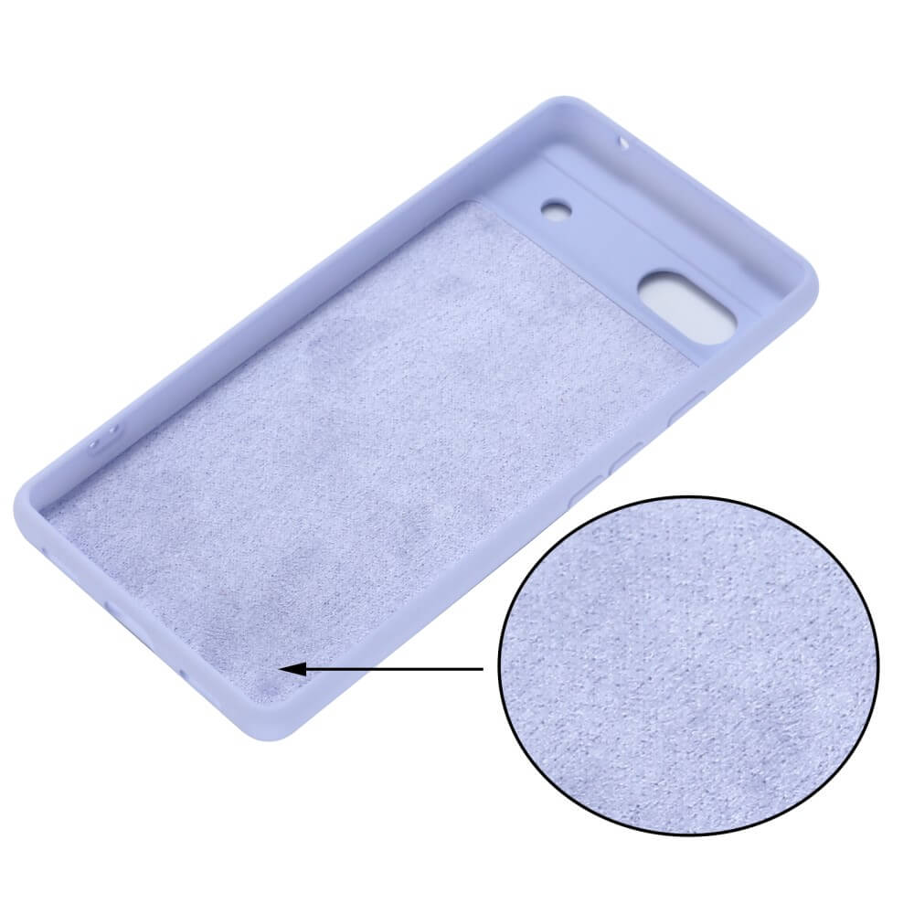 Google Pixel 7a - Silikon Gummi Hülle - Image 14