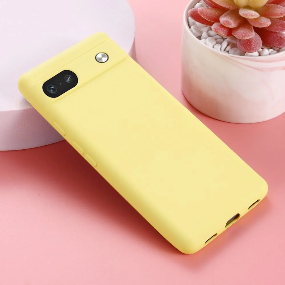 Google Pixel 7a - Silikon Gummi Hülle - Image 20