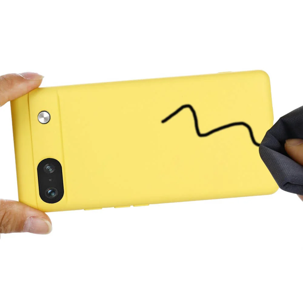 Google Pixel 7a - Silikon Gummi Hülle - Image 22