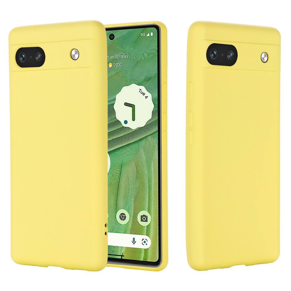 Google Pixel 7a - Silikon Gummi Hülle - Image 25