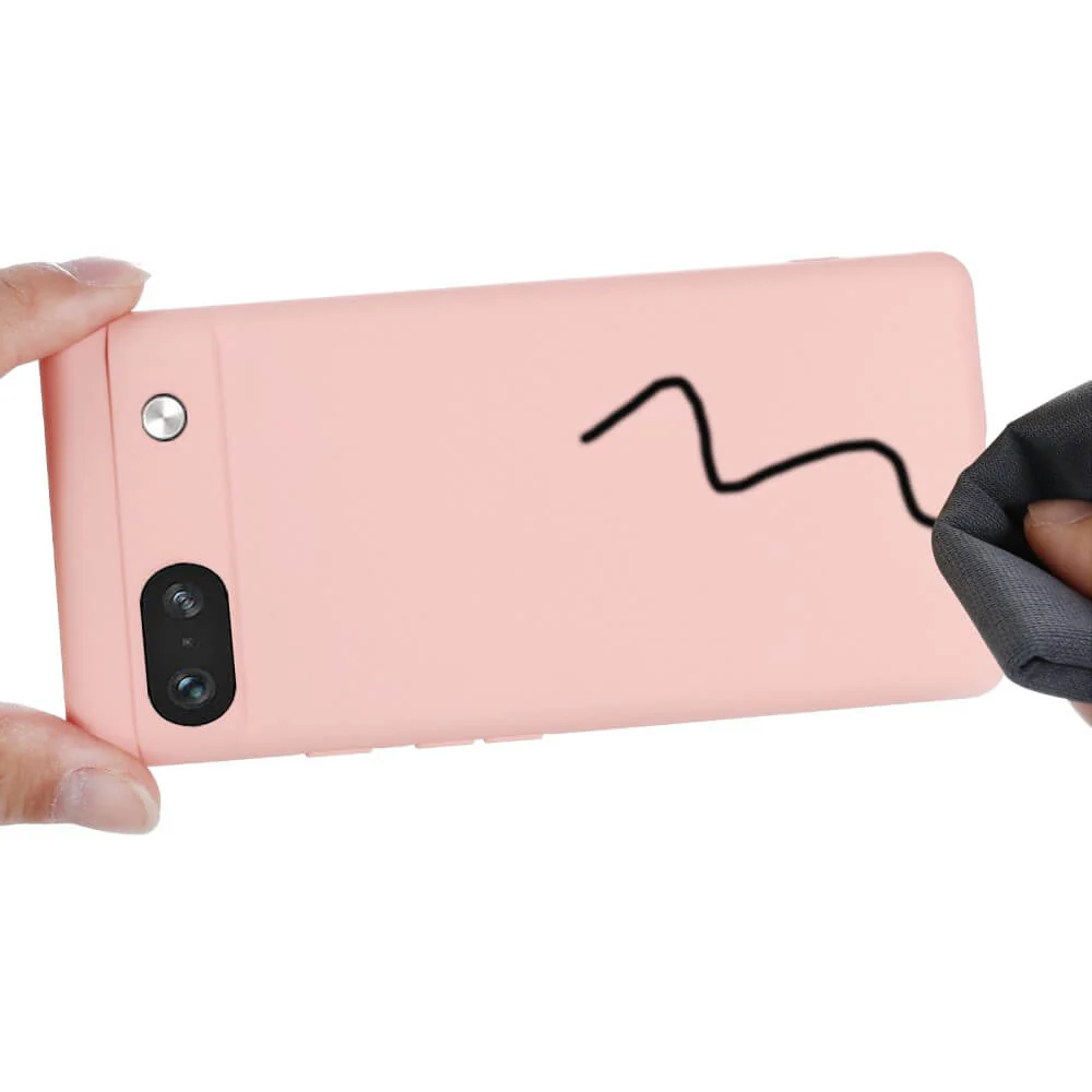 Google Pixel 7a - Silikon Gummi Hülle - Image 30