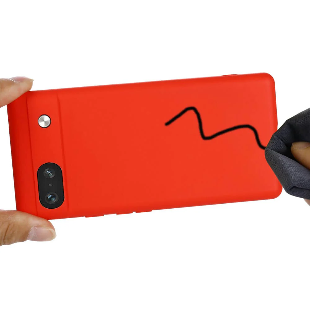 Google Pixel 7a - Silikon Gummi Hülle - Image 35