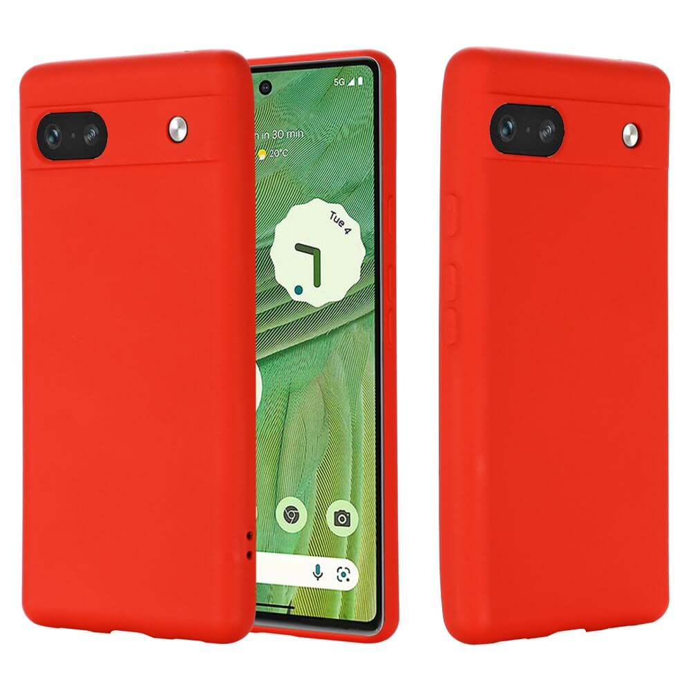 Google Pixel 7a - Silikon Gummi Hülle - Image 37
