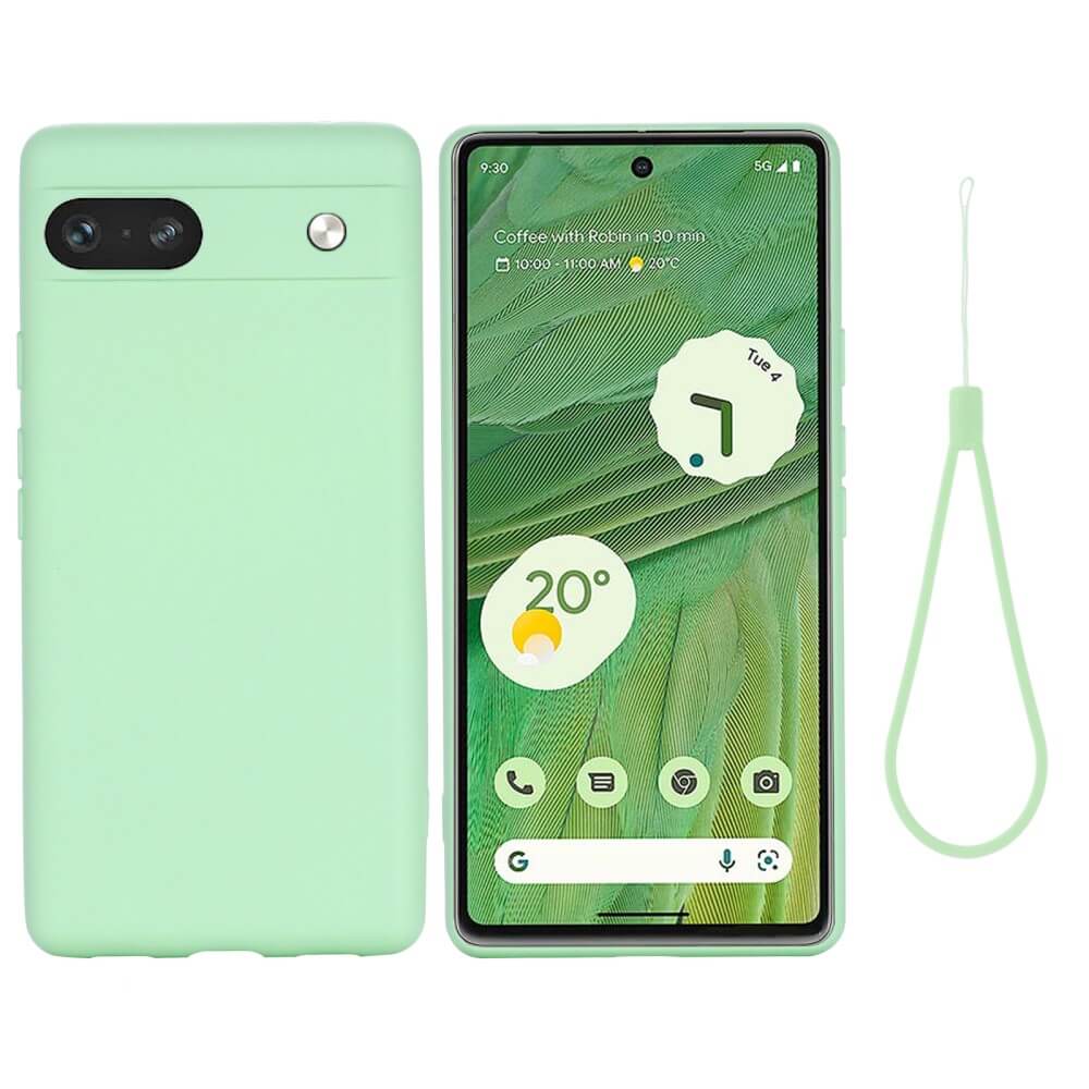 Google Pixel 7a - Silikon Gummi Hülle - Image 38