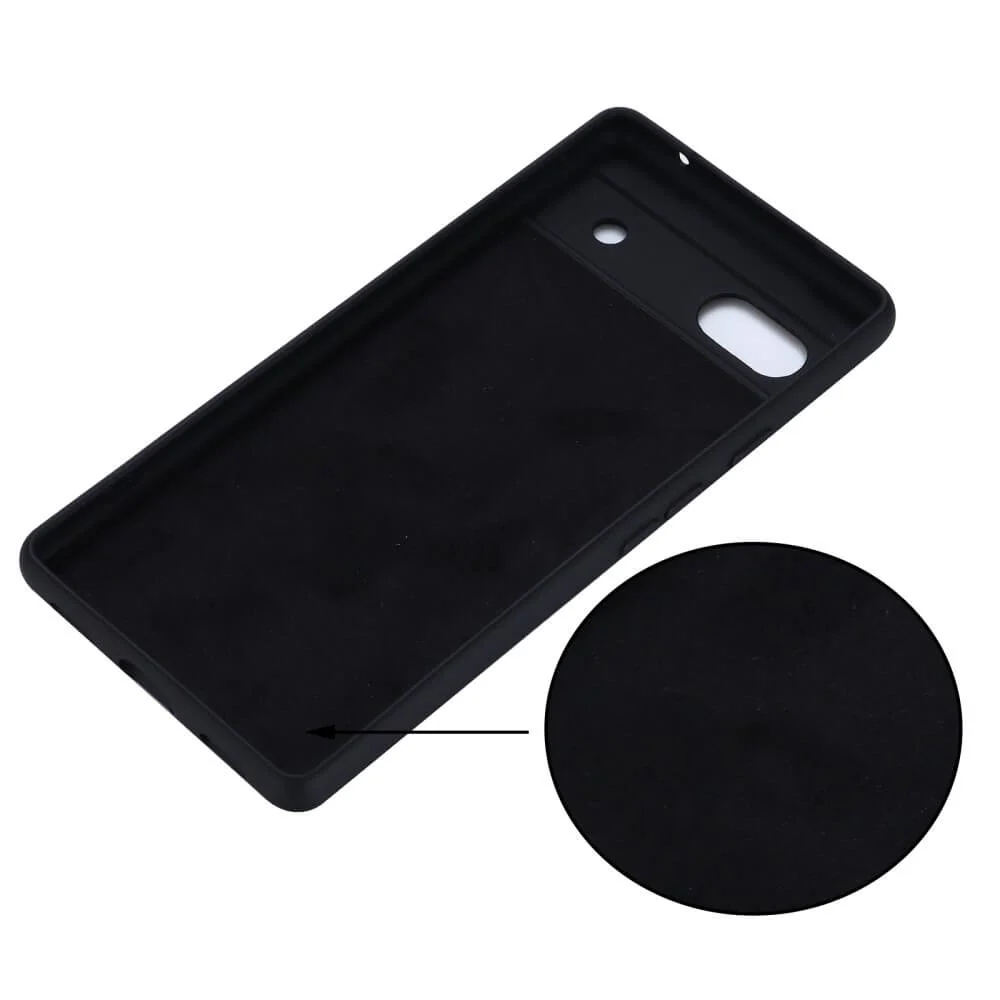 Google Pixel 7a - Silikon Gummi Hülle - Image 4