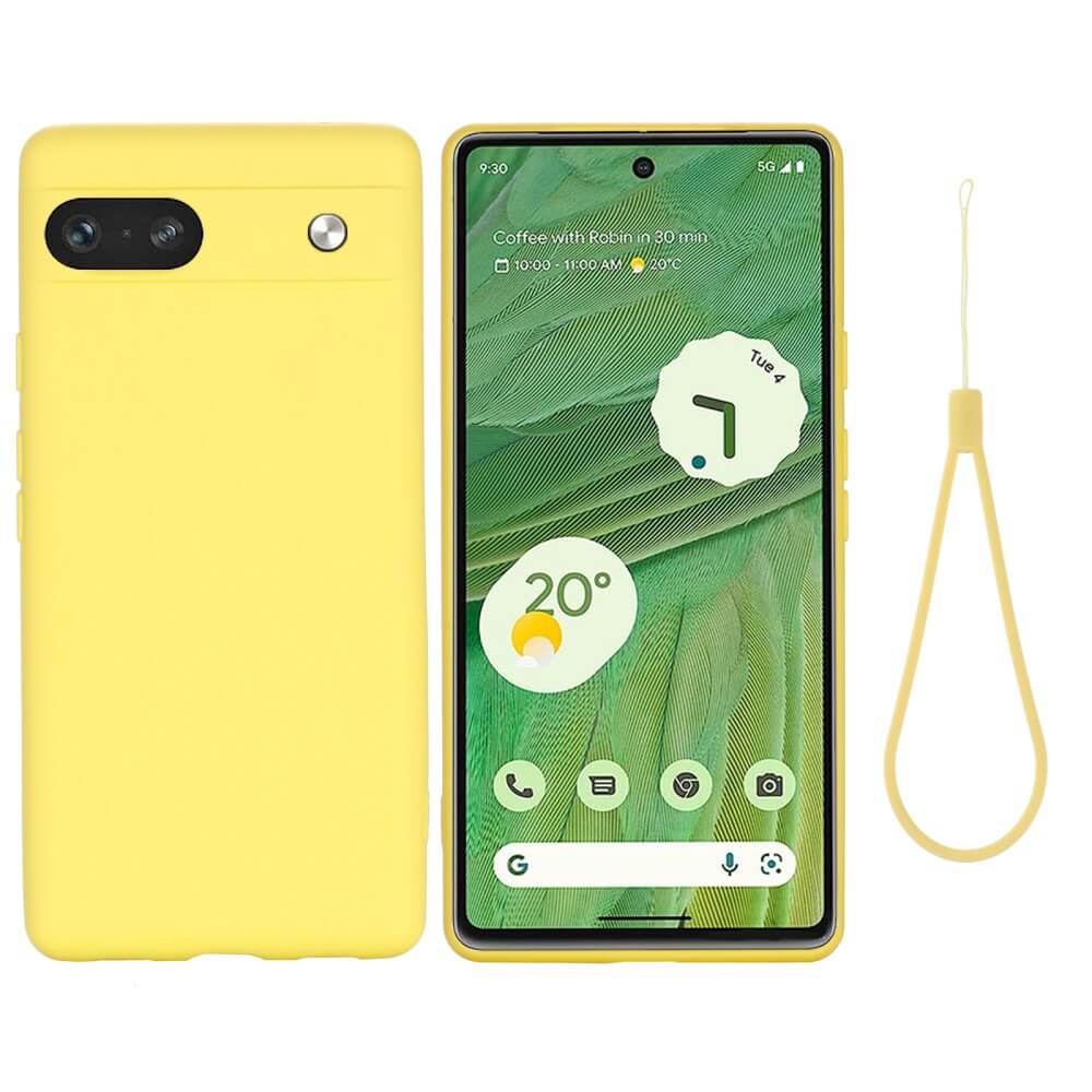 Google Pixel 7a - Silikon Gummi Hülle - Image 40