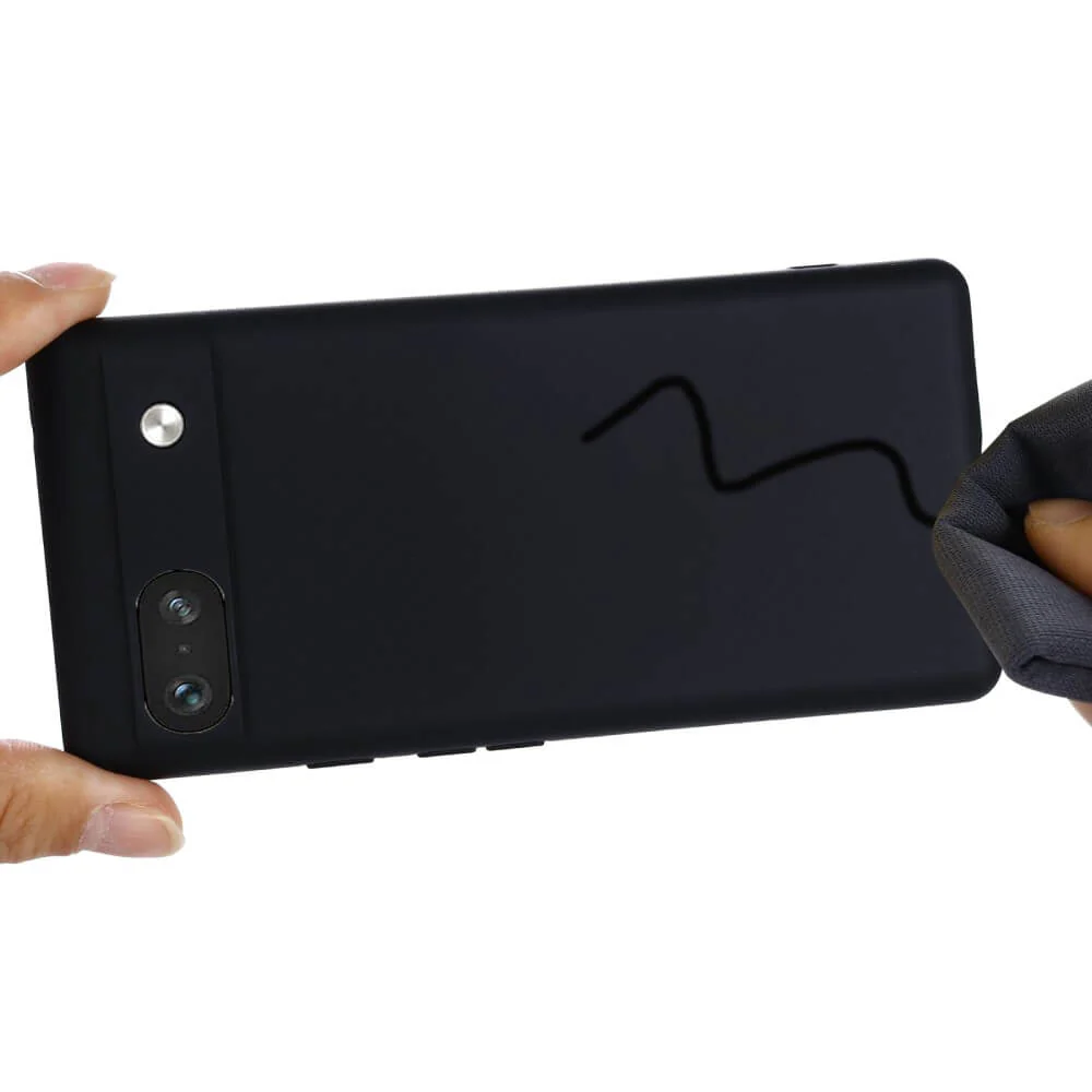 Google Pixel 7a - Silikon Gummi Hülle - Image 6