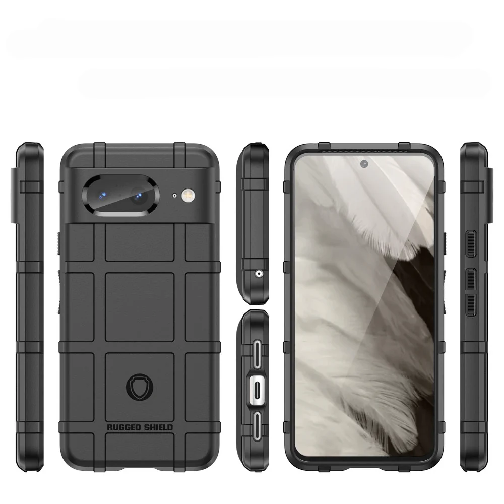 Google Pixel 8 - Backcase Shield Schwarz - Image 2