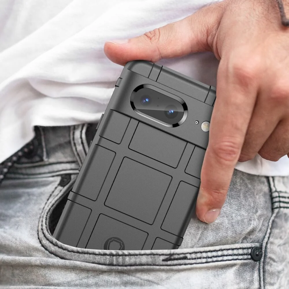 Google Pixel 8 - Backcase Shield Schwarz - Image 3