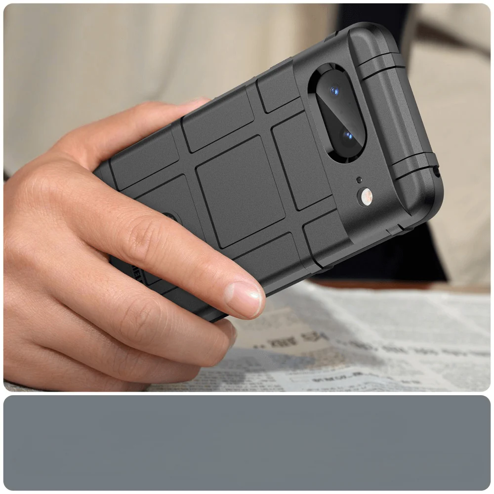 Google Pixel 8 - Backcase Shield Schwarz - Image 5