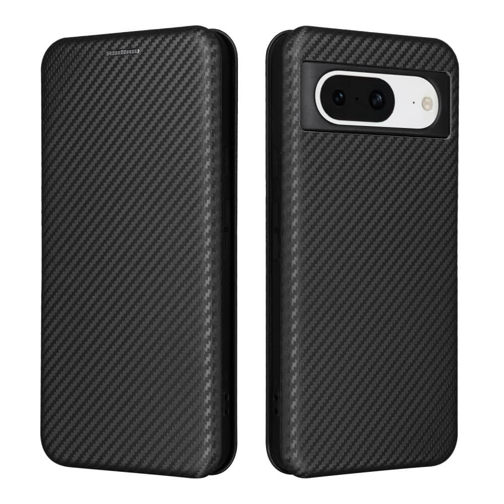 Google Pixel 8 - Carbon Look Flip Case
