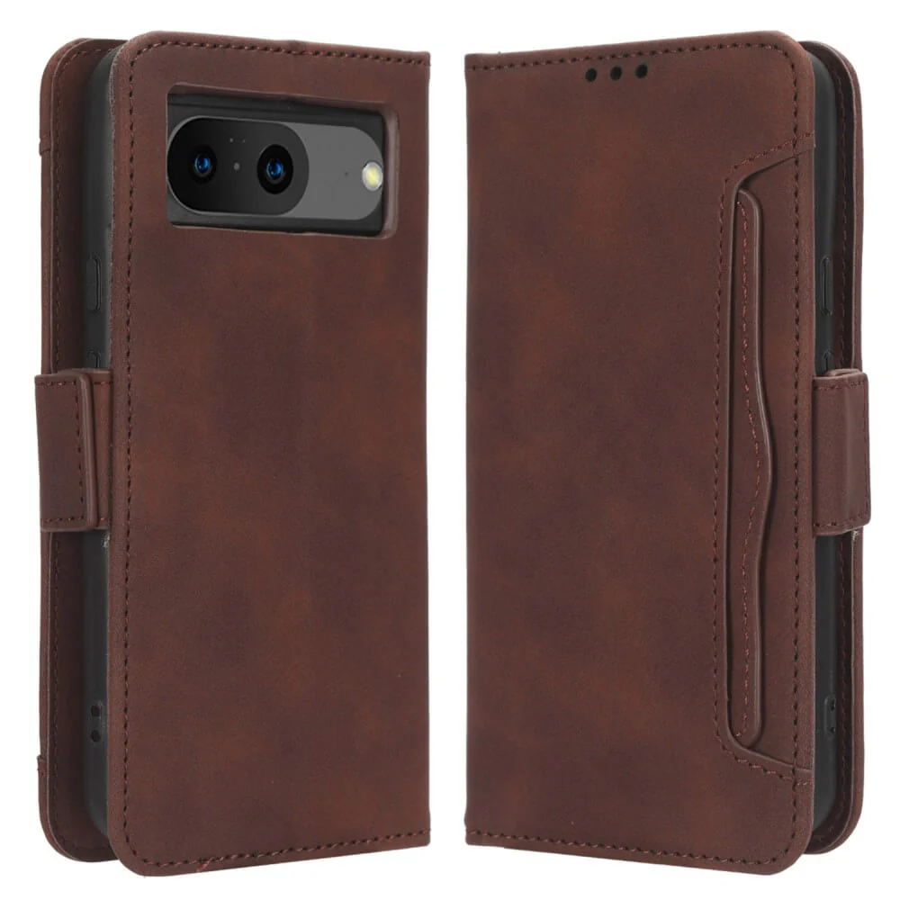Google Pixel 8 - Etui Mit Vielen Kartenfächer - Image 35