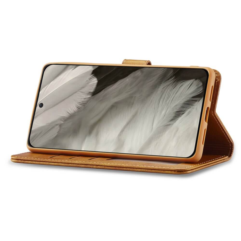 Google Pixel 8 - Lc.imeeke Leder Etui Hülle - Image 13