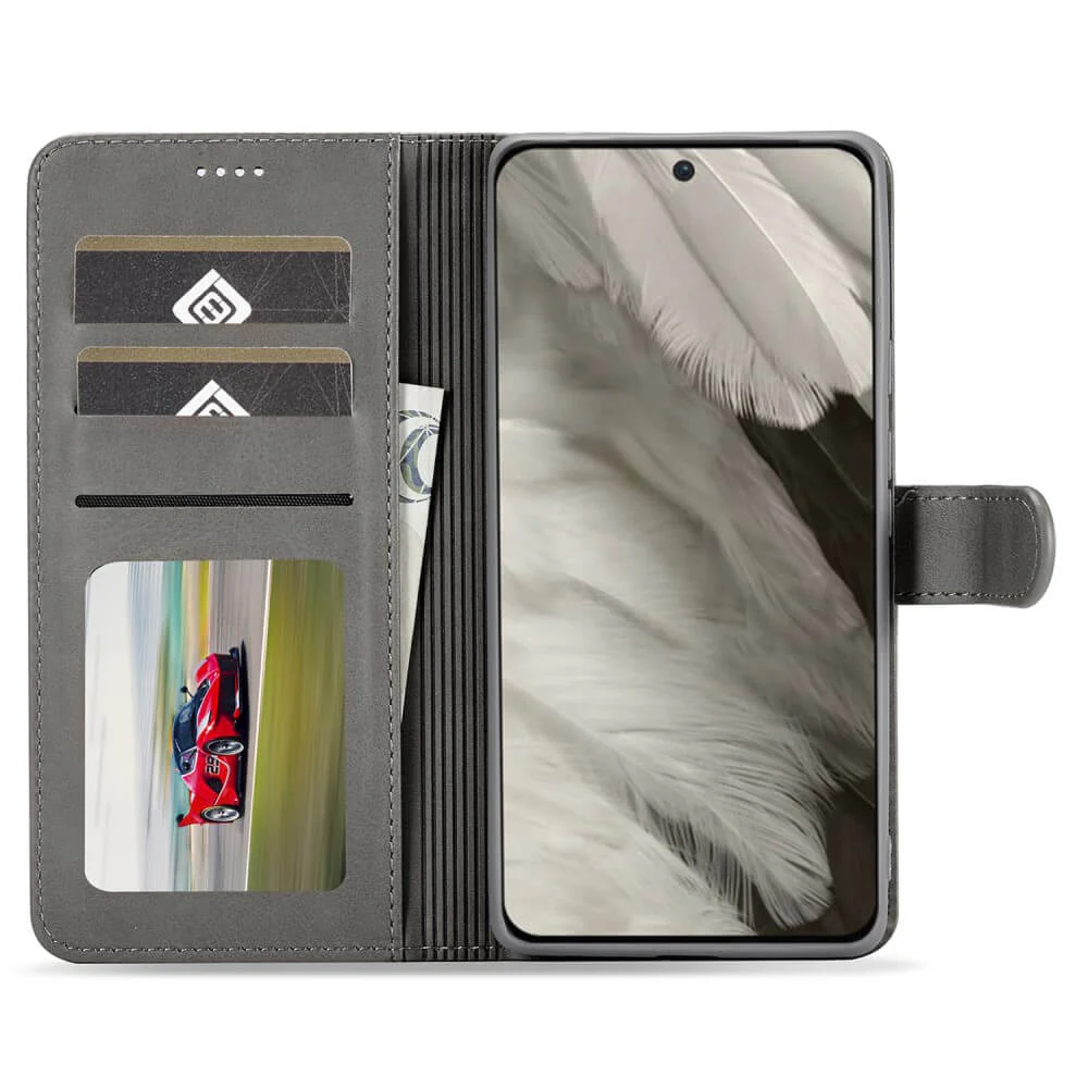 Google Pixel 8 - Lc.imeeke Leder Etui Hülle - Image 2