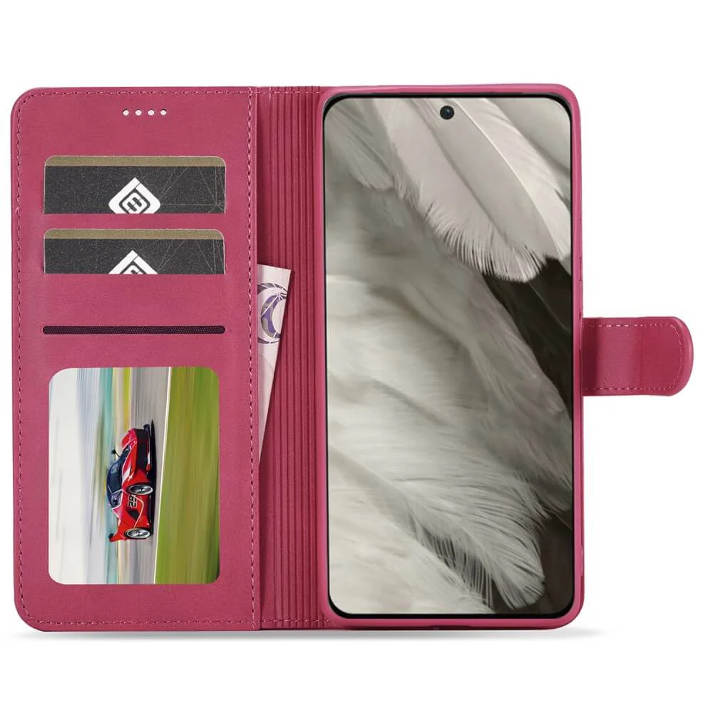 Google Pixel 8 - Lc.imeeke Leder Etui Hülle - Image 22