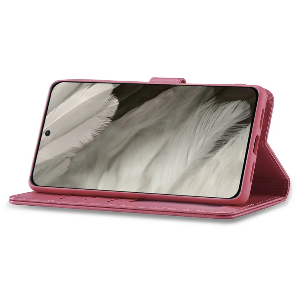 Google Pixel 8 - Lc.imeeke Leder Etui Hülle - Image 23