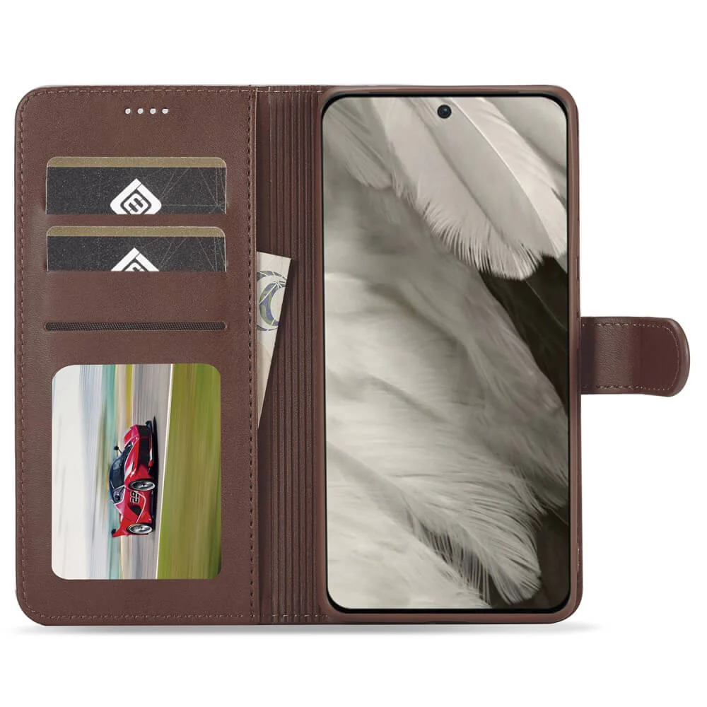 Google Pixel 8 - Lc.imeeke Leder Etui Hülle - Image 32