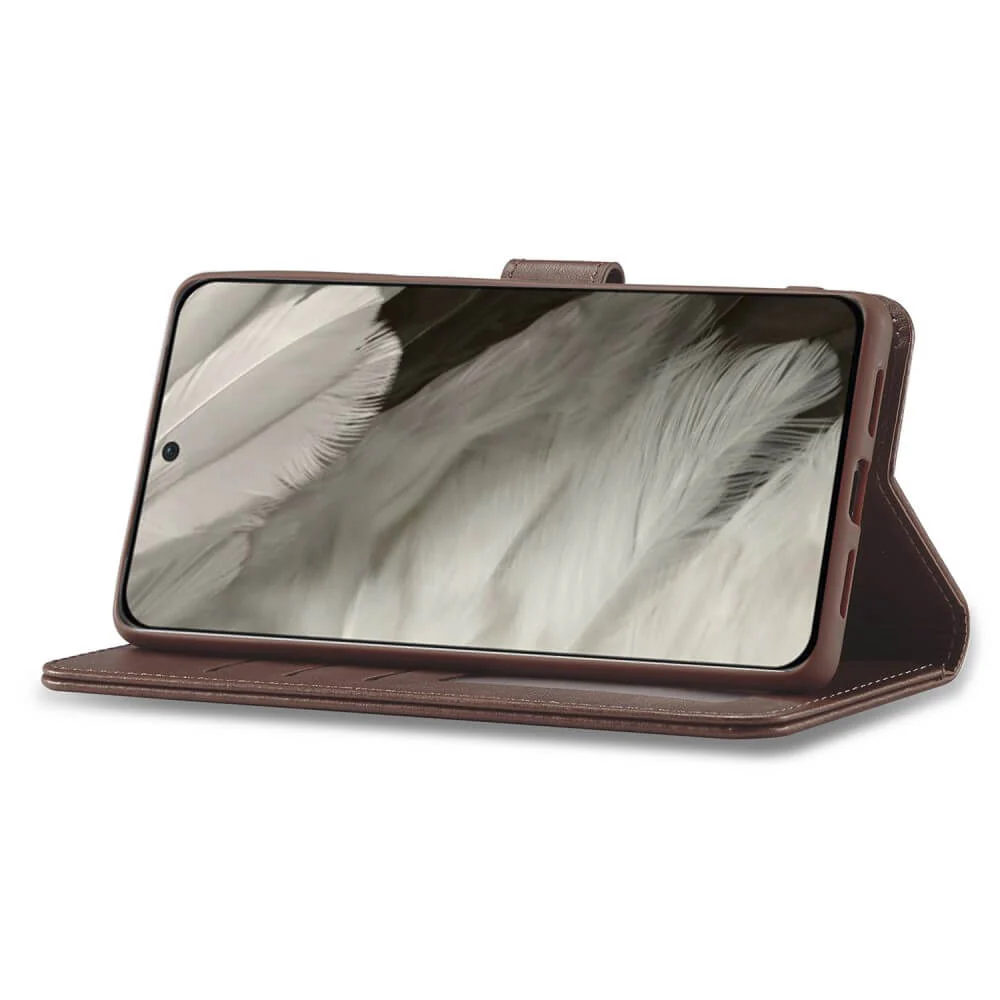 Google Pixel 8 - Lc.imeeke Leder Etui Hülle - Image 33