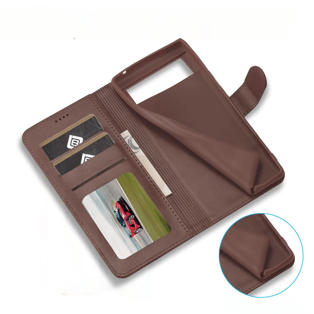 Google Pixel 8 - Lc.imeeke Leder Etui Hülle - Image 36