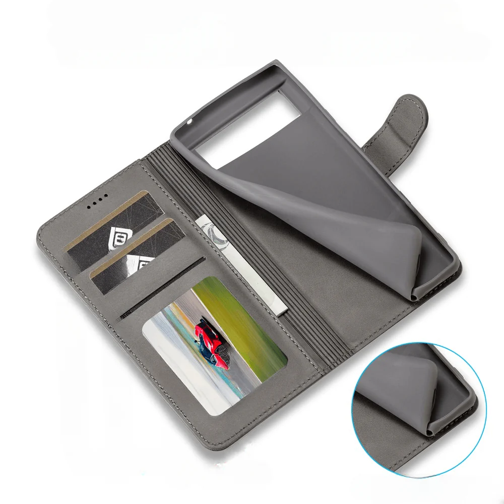 Google Pixel 8 - Lc.imeeke Leder Etui Hülle - Image 6