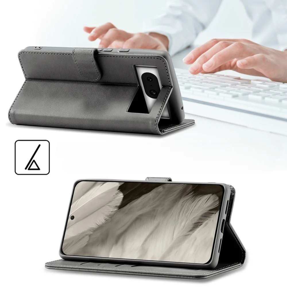 Google Pixel 8 - Lc.imeeke Leder Etui Hülle - Image 7