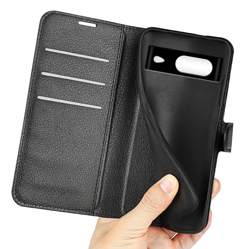 Google Pixel 8 - Leder Etui Hülle - Image 13
