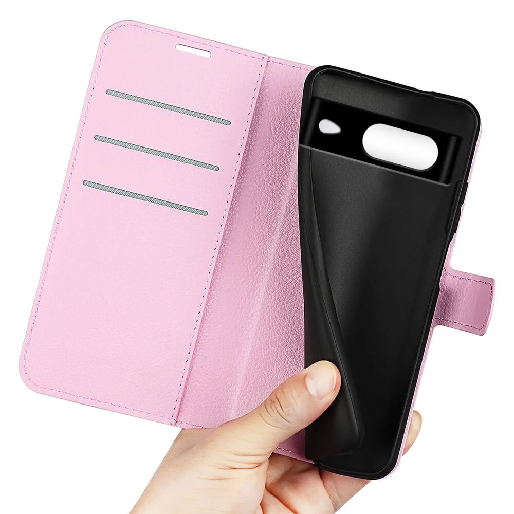 Google Pixel 8 - Leder Etui Hülle - Image 24
