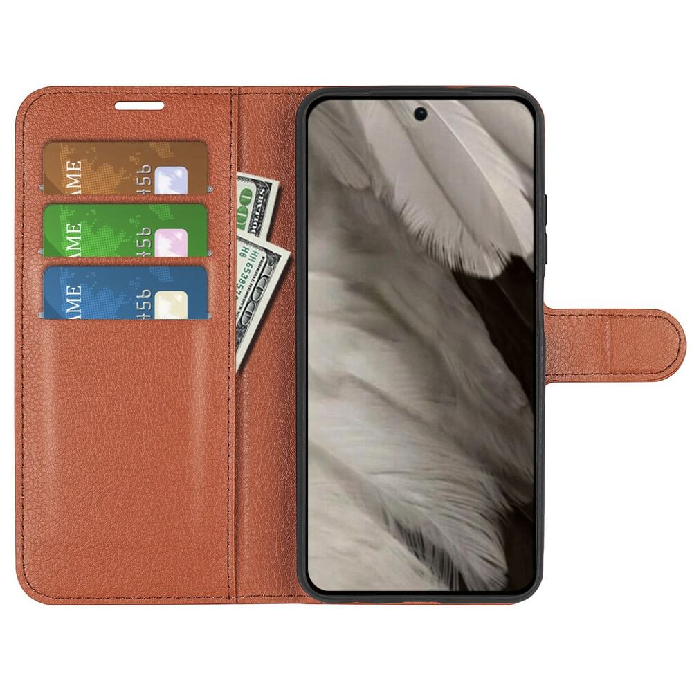 Google Pixel 8 - Leder Etui Hülle - Image 44