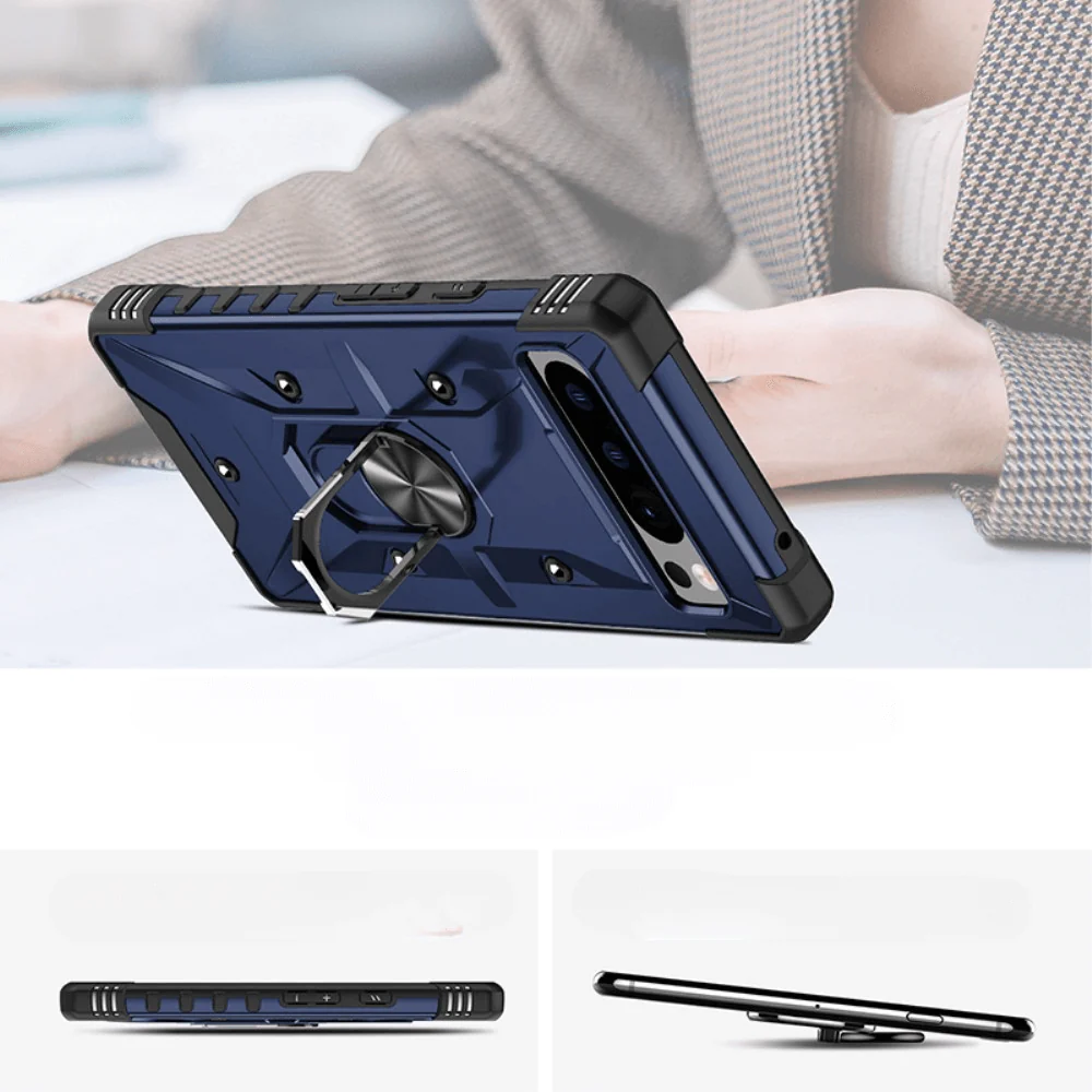 Google Pixel 8 Pro - Armor Case Mit Kickstand - Image 10
