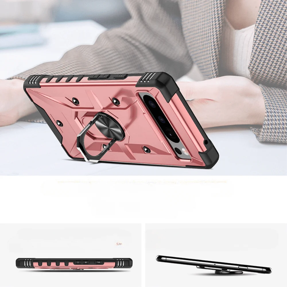 Google Pixel 8 Pro - Armor Case Mit Kickstand - Image 16