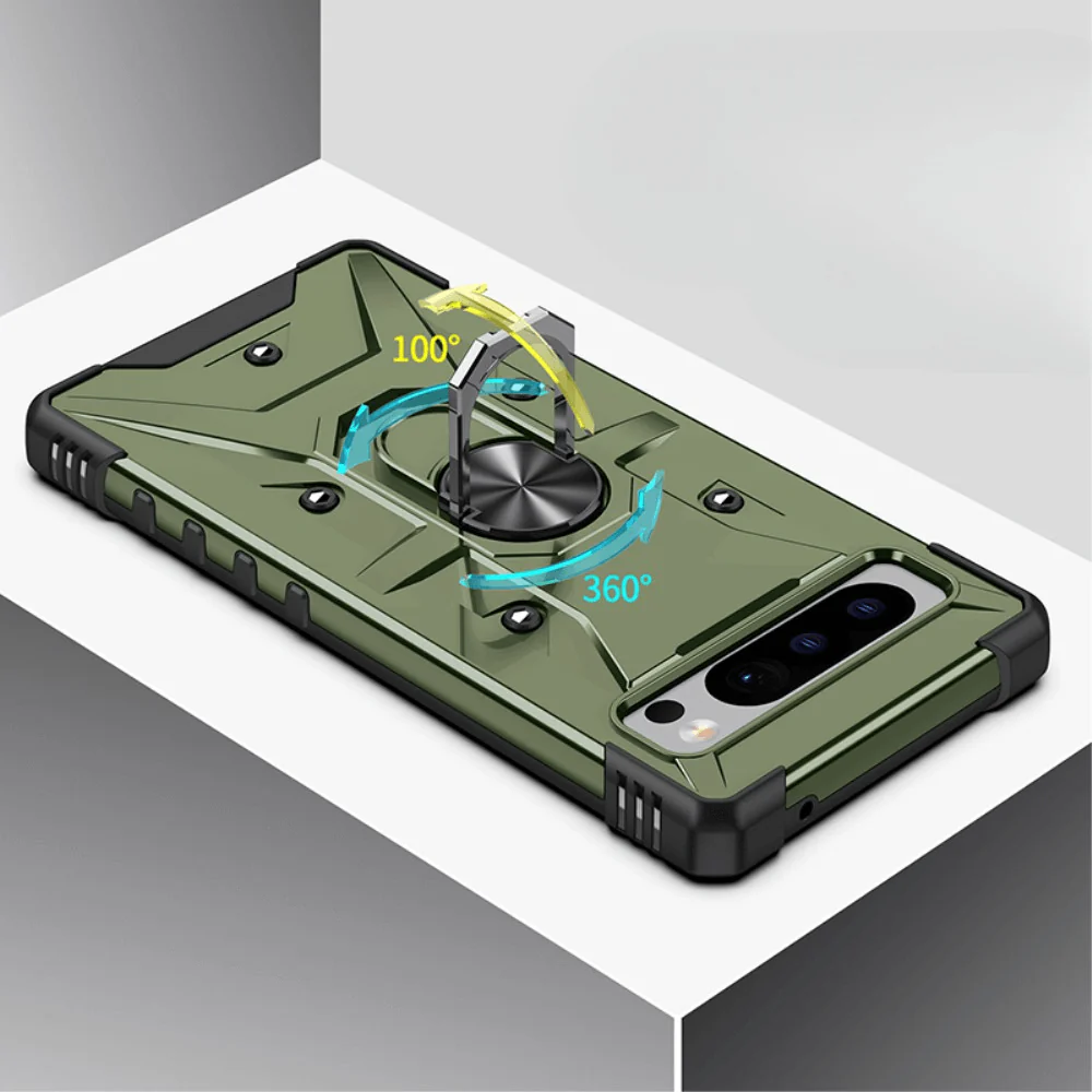 Google Pixel 8 Pro - Armor Case Mit Kickstand - Image 21