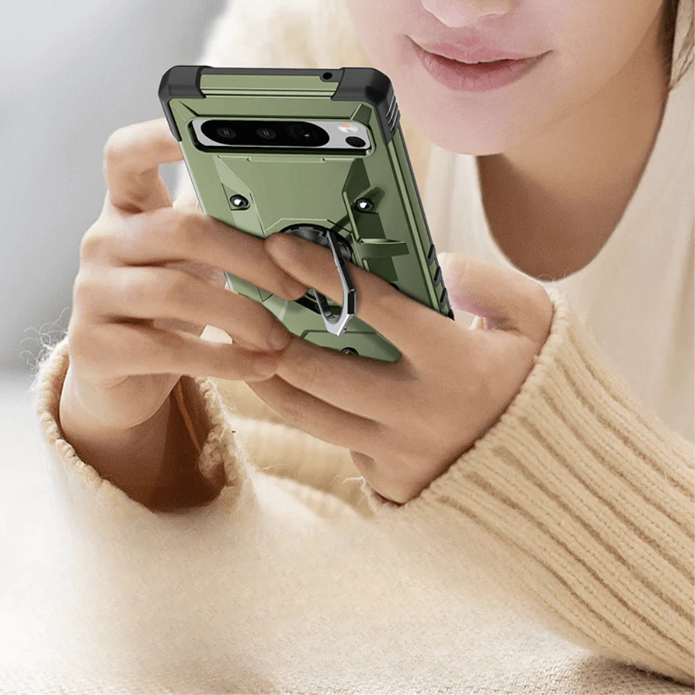 Google Pixel 8 Pro - Armor Case Mit Kickstand - Image 24